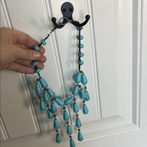 Lucky brand gorgeous turquoise necklace